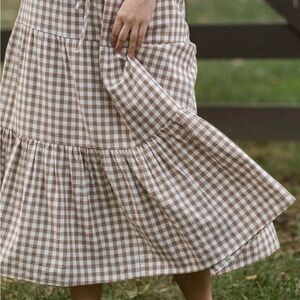 Neuflora Charleston Skirt in Gingham
